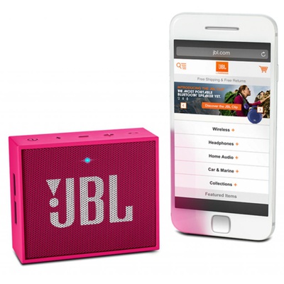 Акустическая система JBL GO Pink (JBLGOPINK)