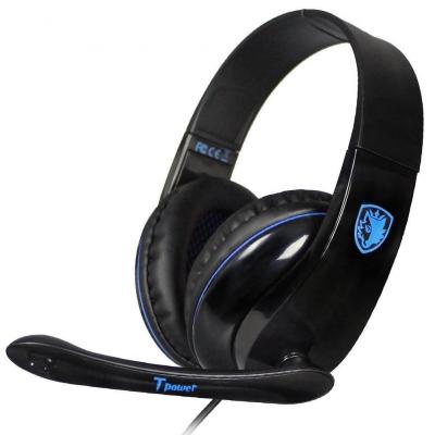 Наушники SADES Tpower Black/Blue (SA701-B-BL)