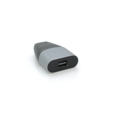 Перехідник USB-C M to miniDisplayPort F black-gray Voltronic (YT-A-Type-C(M)/MiniDP(F)/27023)