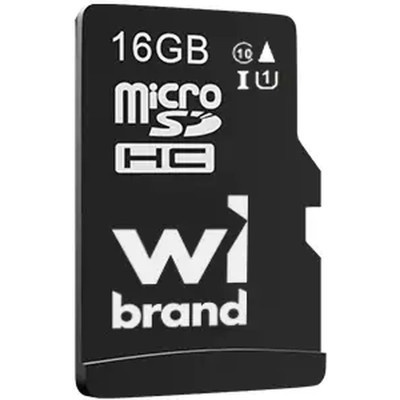 Карта пам'яті Wibrand 16GB microSD class 10 UHS-I (WICDHU1/16GB)