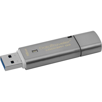 USB флеш накопитель Kingston 16GB DataTraveler Locker+ G3 USB 3.0 (DTLPG3/16GB)
