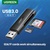 Зчитувач флеш-карт Ugreen USB 3.0 Type-A for 2xSD 5Gb CM264 (60722)