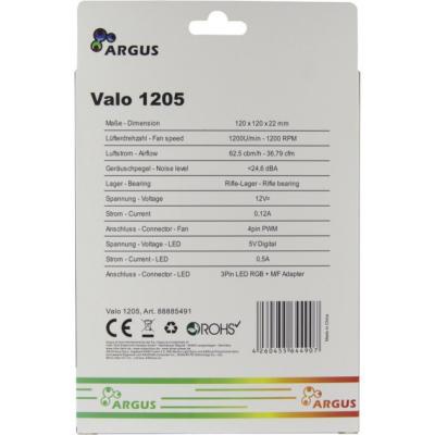 Кулер для корпуса Argus Valo 1205
