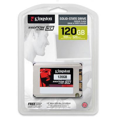 Накопитель SSD 1.8' 120GB Kingston (SKC380S3/120G)