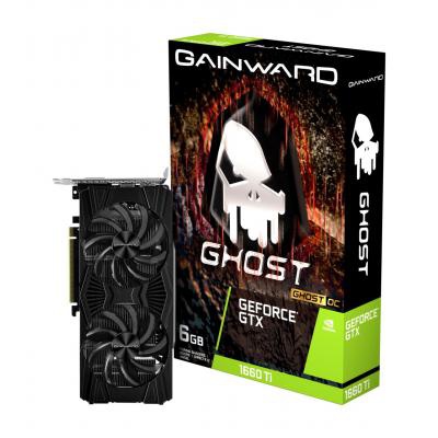 Видеокарта GAINWARD GTX1660Ti-GHOST-OC-6G-GDDR6 (426018336-4436)