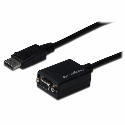 Кабель мультимедийный DisplayPort to VGA DIGITUS (DB-340403-001-S)