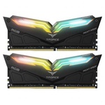 Модуль памяти для компьютера DDR4 16GB (2x8GB) 3000 MHz T-Force Night Hawk RGB Black Team (TF1D416G3000HC16CDC0)