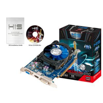 Видеокарта HIS Radeon R7 250 1024Mb iCooler Boost (H250F1G)