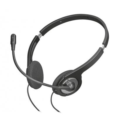 Наушники Trust Ilux Chat 3.5mm BLACK (23109)