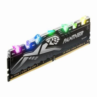 Модуль памяти для компьютера DDR4 8GB 3000 MHz Panther Rage RGB Silver Apacer (EK.08G2Z.GJN)