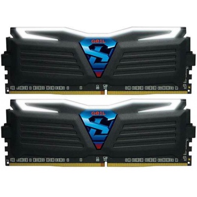 Модуль памяти для компьютера DDR4 8GB (2x4GB) 2400 MHz Super Luce GEIL (GLW48GB2400C16DC)