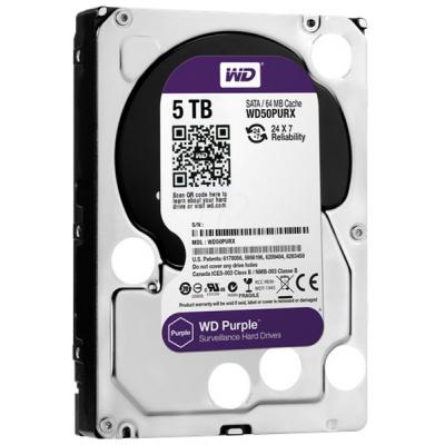 Жесткий диск 3.5' 5TB Western Digital (WD50PURX)