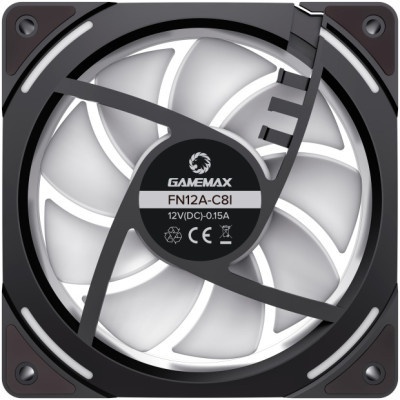 Кулер до корпусу Gamemax KF300 BK
