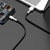 Дата кабель USB 2.0 AM to USB-C 1.0m Cafule Metal 66W black Baseus (CAKF000101)