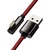 Дата кабель USB 2.0 AM to Lightning 1.0m CACS 2.4A 90 Legend Series Elbow Red Baseus (CACS000009)