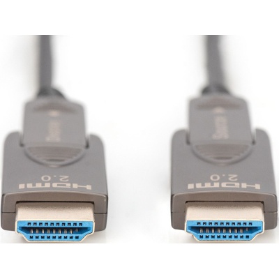 Кабель мультимедійний HDMI to HDMI 10.0m 4K AOC Digitus (AK-330127-100-S)