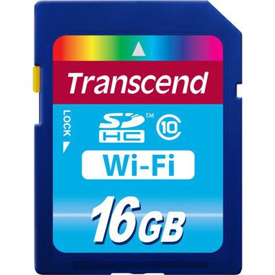 Карта памяти Transcend 16Gb SDHC class 10 WiFi (TS16GWSDHC10)