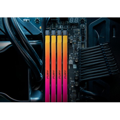 Модуль пам'яті для комп'ютера DDR5 24GB 7200 MHz Renegade RGB XMP Kingston Fury (ex.HyperX) (KF572C38RSA-24)