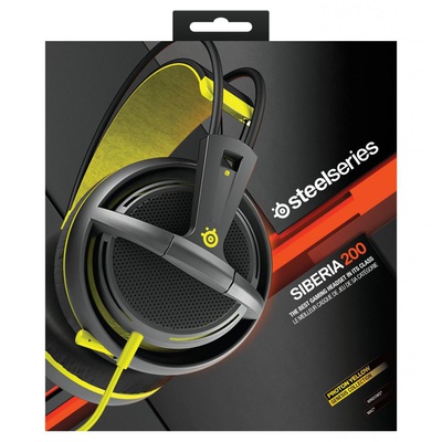 Наушники SteelSeries Siberia 200 Proton Yellow (51138)