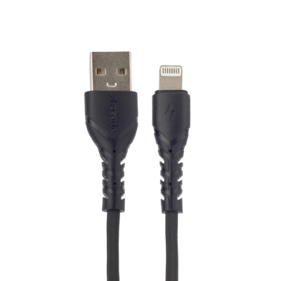 Дата кабель USB 2.0 AM to Lightning 3A black Proda (PD-B47i-BK)