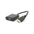 Перехідник HDMI M to VGA F 0.1m 4K/2K black Voltronic (YT-C-HDMI(M)/VGA(F)-B)