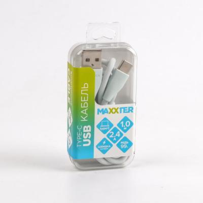 Дата кабель USB 2.0 AM to Type-C 1.0m Maxxter (UB-C-USB-01MG)