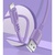 Дата кабель USB 2.0 AM to Lightning 1.0m soft silicone violet ColorWay (CW-CBUL044-PU)