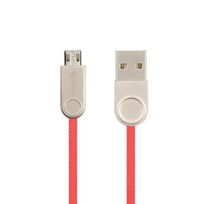 Дата кабель USB 2.0 AM to Micro 5P Pro Nylon Lay 2A Red Gelius (63257)