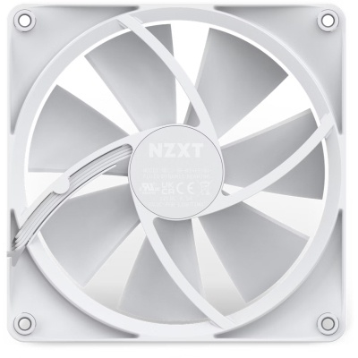 Кулер до корпусу NZXT F140RGB - 140mm RGB Fans - Single (White (RF-R14SF-W1)