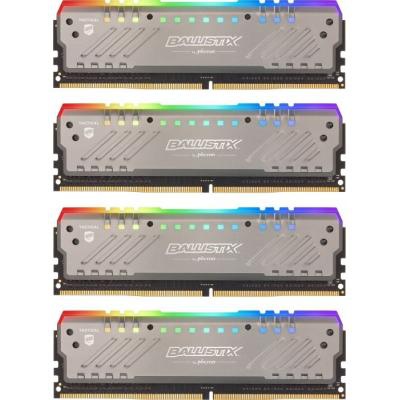 Модуль памяти для компьютера DDR4 32GB (4x8GB) 3200 MHz Ballistix Tactical Tracer RGB MICRON (BLT4K8G4D32AET4K)