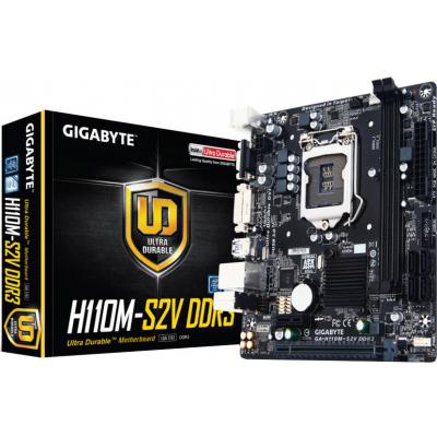 Материнская плата GIGABYTE GA-H110M-S2V DDR3