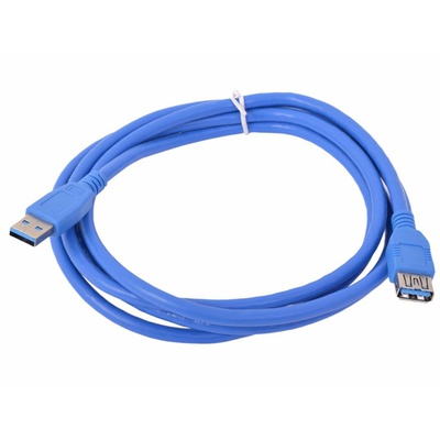 Дата кабель подовжувач USB3.0 AM/AF Cablexpert (CCP-USB3-AMAF-10)