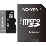 Карта памяти ADATA 16GB microSD class 10 UHS-I (AUSDH16GUICL10-RA1)