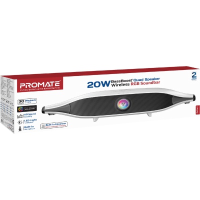 Акустична система Promate Delta-X 20W White (delta-x.white)