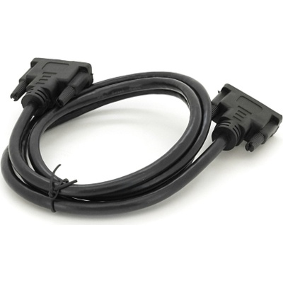 Кабель мультимедійний DVI M to DVI M 1.5m 24+1pin black Merlion (YT-DVI(M)/(M)NY-1.5mB)