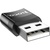 Перехідник UA17 USB M to USB-C F USB2.0 Black HOCO (6931474762009)