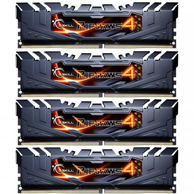 Модуль памяти для компьютера DDR4 16GB (4x4GB) 2400 MHz Ripjaws G.Skill (F4-2400C15Q-16GRK)