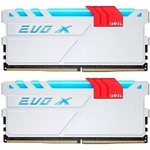 Модуль памяти для компьютера DDR4 16GB (2x8GB) 3000 MHz EVO X White GEIL (GEXG416GB3000C16ADC)