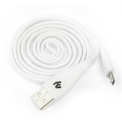 Дата кабель 2E USB 2.0 AM to Micro 5P 1.0m (2E-CCTM03F-1W)