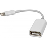 Дата кабель APL-OTG Lighting(M)—USB(F), 8см, blister Defender (87657)
