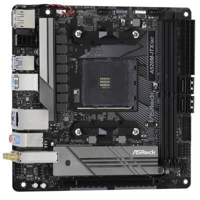 Материнська плата ASRock A520M-ITX/AC