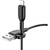Дата кабель USB 2.0 AM to Lightning 1.0m 2.4A PVC BX91 black BOROFONE (6974443389883)