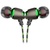 Наушники QKZ DM11 Mic Green (F_53301)