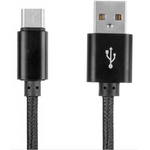 Дата кабель USB 2.0 AM to Type-C 1.5m DC-TC-152NR black Greenwave (R0015190)