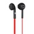 Наушники Nomi NHS-131 black/red (130304)