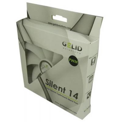 Кулер для корпуса Gelid Solutions Silent 14 PWM 140 mm (FN-PX14-12)