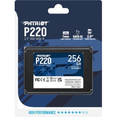 Накопичувач SSD 2.5' 256GB P220 Patriot (P220S256G25)