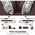 Навушники OneOdio Fusion A70 Bluetooth+3,5мм/6,35мм Silver/Brown (A70 Silver Brown)