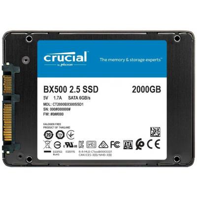 Накопичувач SSD 2.5' 2TB Micron (CT2000BX500SSD1)