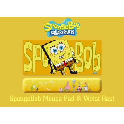Килимок для мишки Akko SpongeBob Deskmat (6925758610117)